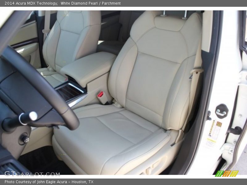 White Diamond Pearl / Parchment 2014 Acura MDX Technology