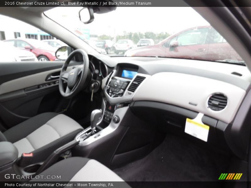 Blue Ray Metallic / Jet Black/Medium Titanium 2016 Chevrolet Cruze Limited LS