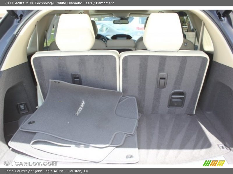 White Diamond Pearl / Parchment 2014 Acura MDX Technology