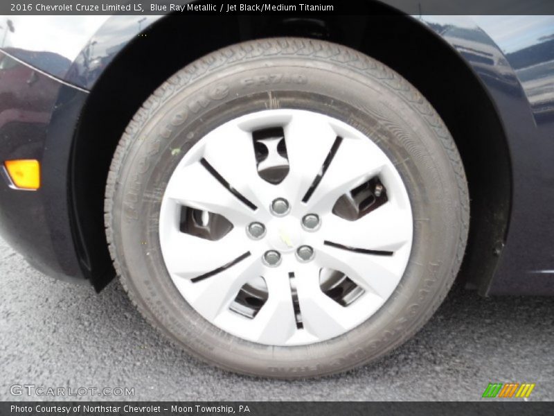 Blue Ray Metallic / Jet Black/Medium Titanium 2016 Chevrolet Cruze Limited LS