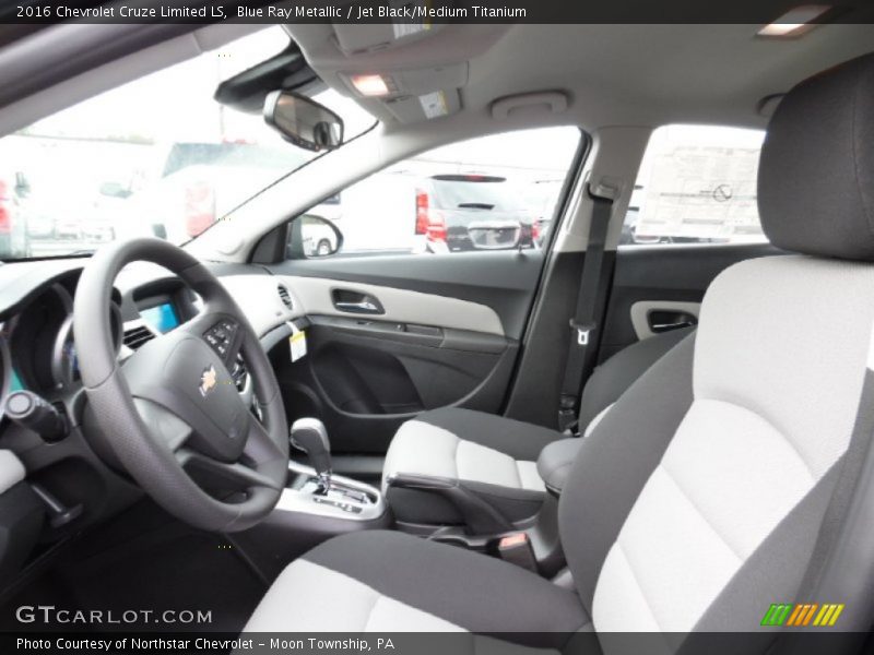Blue Ray Metallic / Jet Black/Medium Titanium 2016 Chevrolet Cruze Limited LS
