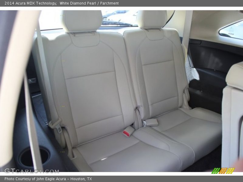 White Diamond Pearl / Parchment 2014 Acura MDX Technology