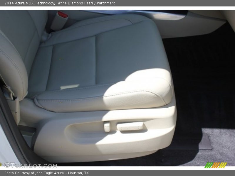 White Diamond Pearl / Parchment 2014 Acura MDX Technology