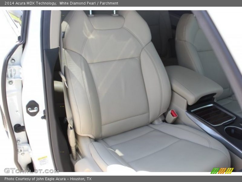 White Diamond Pearl / Parchment 2014 Acura MDX Technology