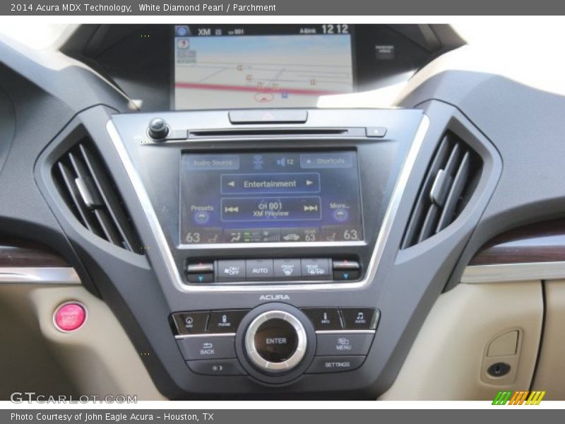 White Diamond Pearl / Parchment 2014 Acura MDX Technology