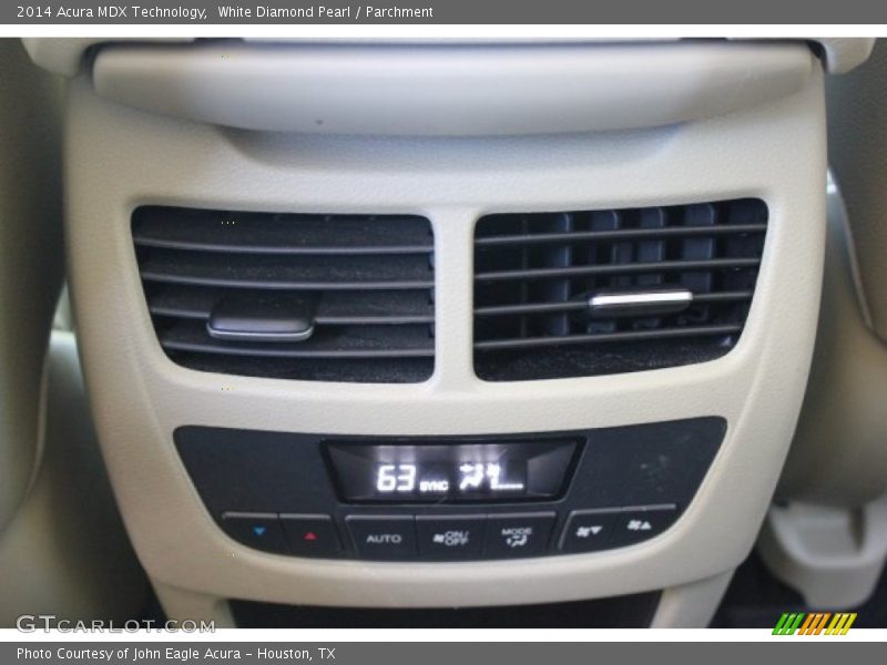 White Diamond Pearl / Parchment 2014 Acura MDX Technology