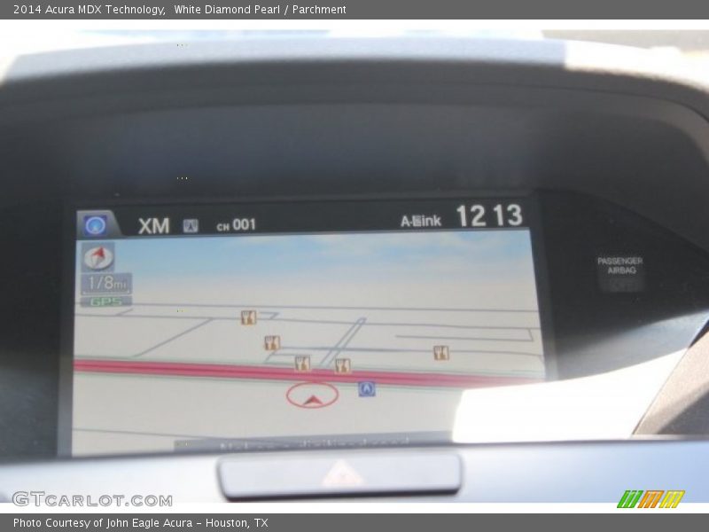 White Diamond Pearl / Parchment 2014 Acura MDX Technology
