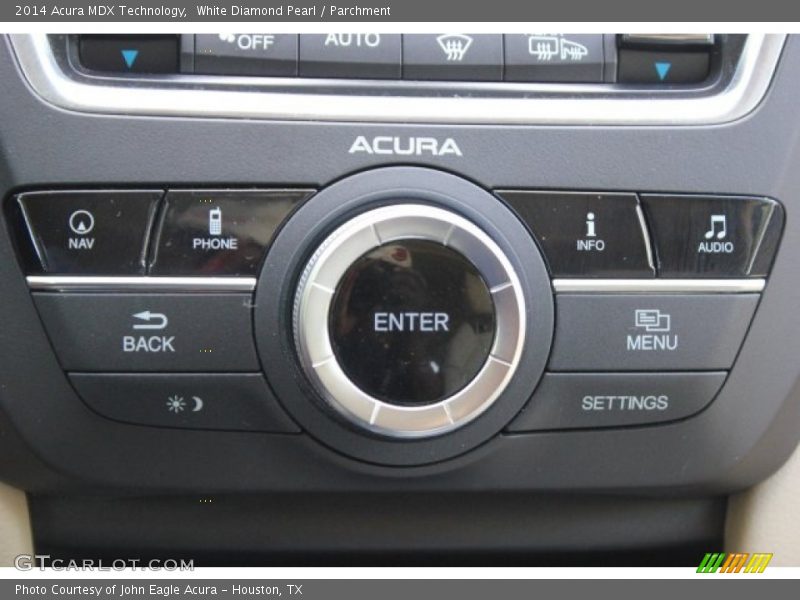 White Diamond Pearl / Parchment 2014 Acura MDX Technology