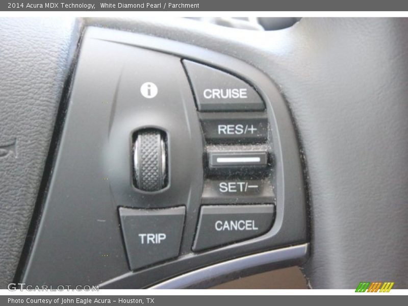 White Diamond Pearl / Parchment 2014 Acura MDX Technology