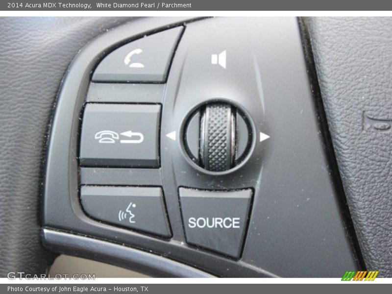 White Diamond Pearl / Parchment 2014 Acura MDX Technology