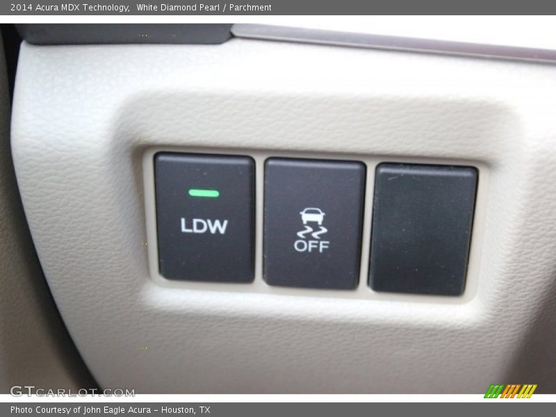 White Diamond Pearl / Parchment 2014 Acura MDX Technology