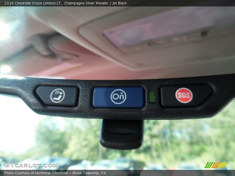 Champagne Silver Metallic / Jet Black 2016 Chevrolet Cruze Limited LT