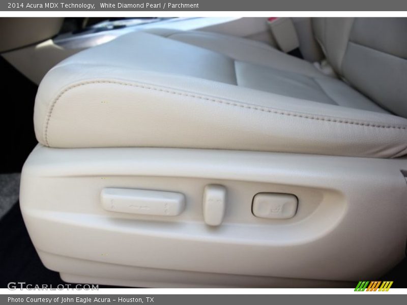 White Diamond Pearl / Parchment 2014 Acura MDX Technology