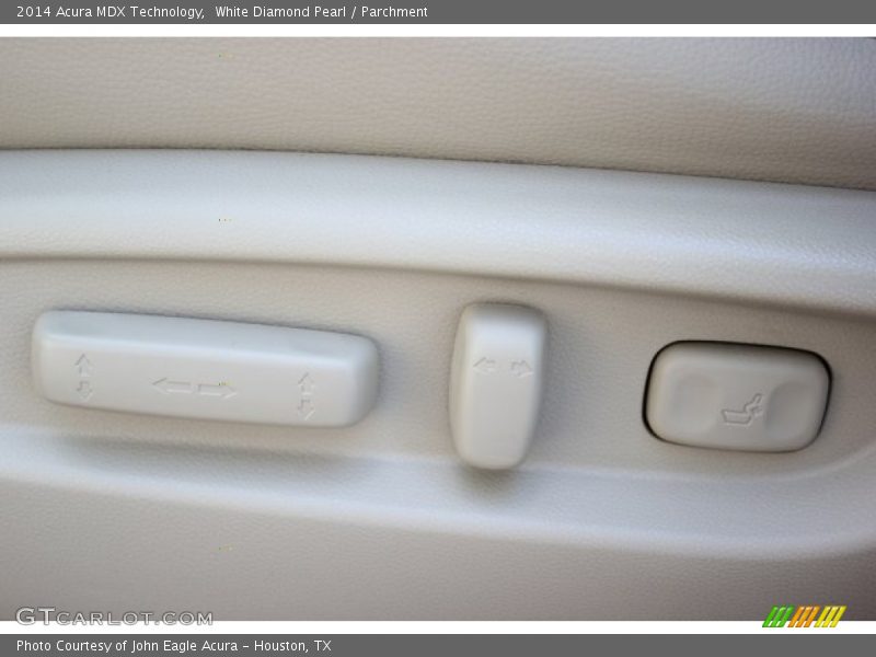 White Diamond Pearl / Parchment 2014 Acura MDX Technology
