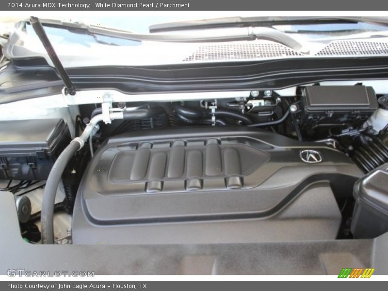White Diamond Pearl / Parchment 2014 Acura MDX Technology