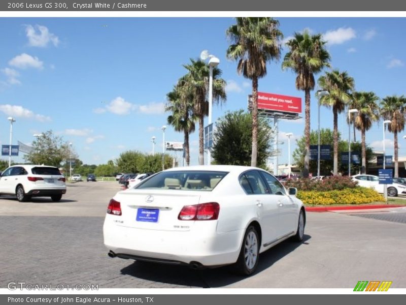 Crystal White / Cashmere 2006 Lexus GS 300