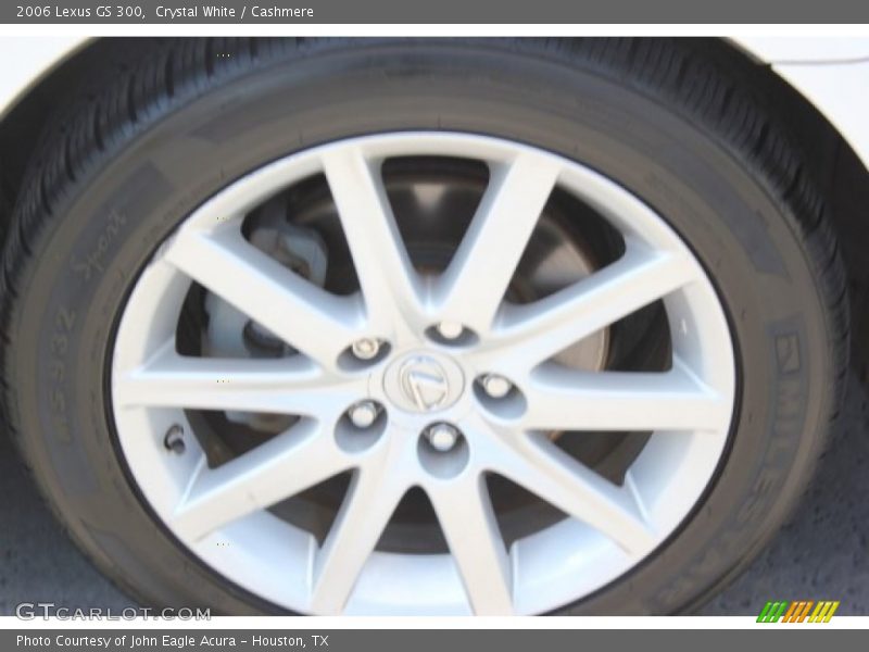 Crystal White / Cashmere 2006 Lexus GS 300