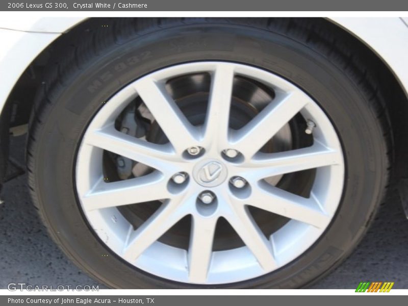 Crystal White / Cashmere 2006 Lexus GS 300
