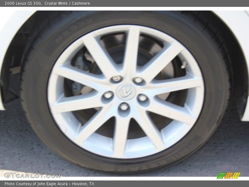 Crystal White / Cashmere 2006 Lexus GS 300
