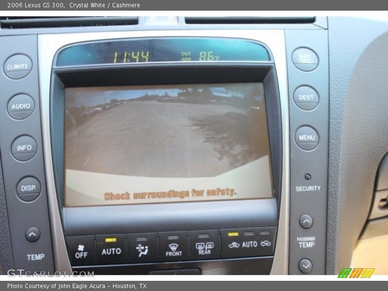 Crystal White / Cashmere 2006 Lexus GS 300