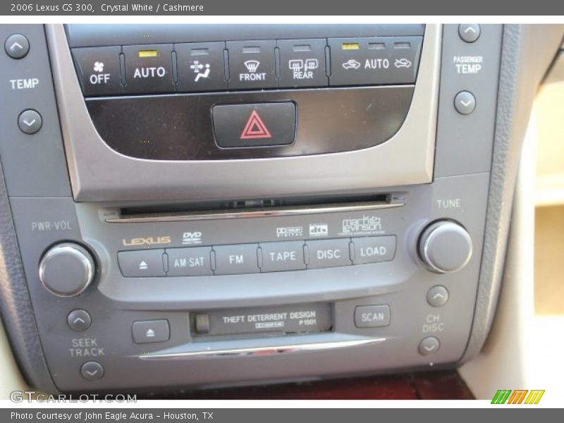 Crystal White / Cashmere 2006 Lexus GS 300