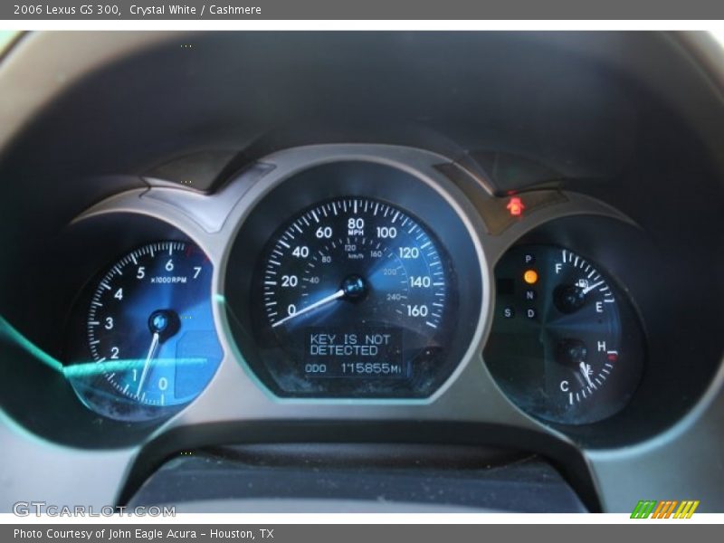 Crystal White / Cashmere 2006 Lexus GS 300