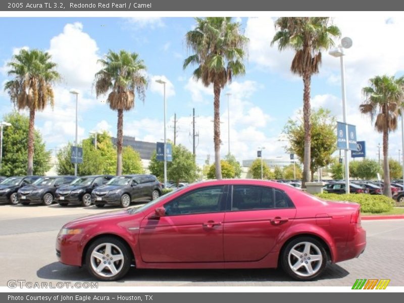 Redondo Red Pearl / Camel 2005 Acura TL 3.2