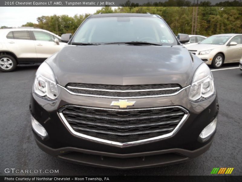 Tungsten Metallic / Jet Black 2016 Chevrolet Equinox LT AWD