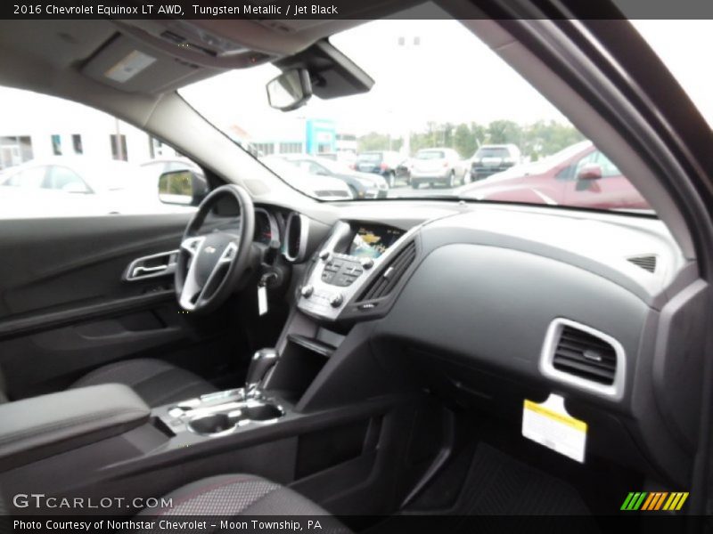 Tungsten Metallic / Jet Black 2016 Chevrolet Equinox LT AWD