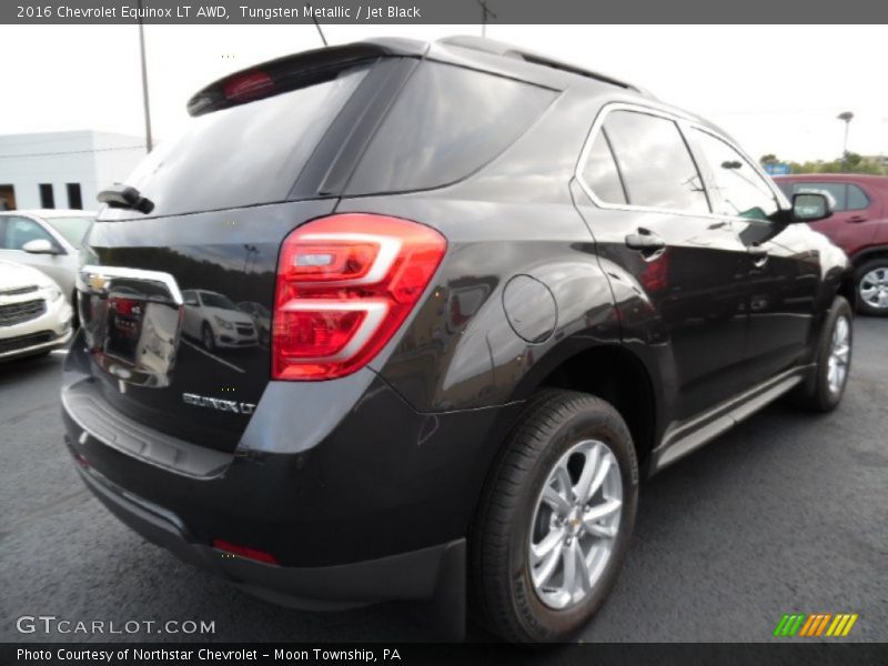 Tungsten Metallic / Jet Black 2016 Chevrolet Equinox LT AWD