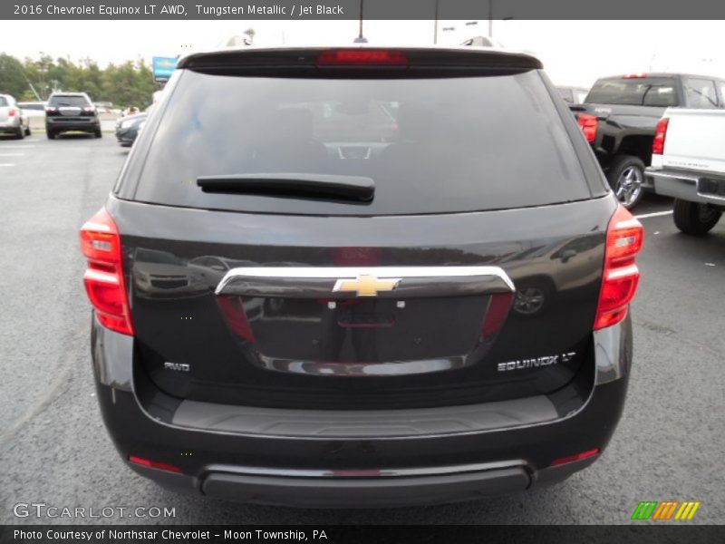 Tungsten Metallic / Jet Black 2016 Chevrolet Equinox LT AWD
