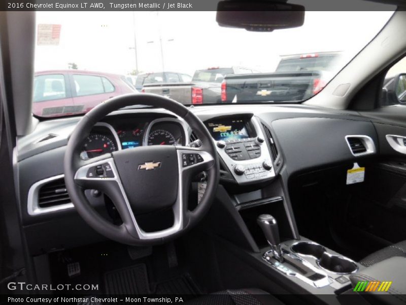 Tungsten Metallic / Jet Black 2016 Chevrolet Equinox LT AWD