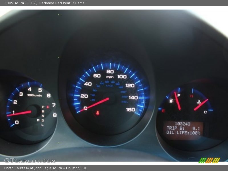 Redondo Red Pearl / Camel 2005 Acura TL 3.2