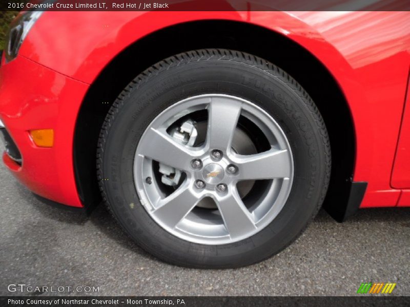 Red Hot / Jet Black 2016 Chevrolet Cruze Limited LT