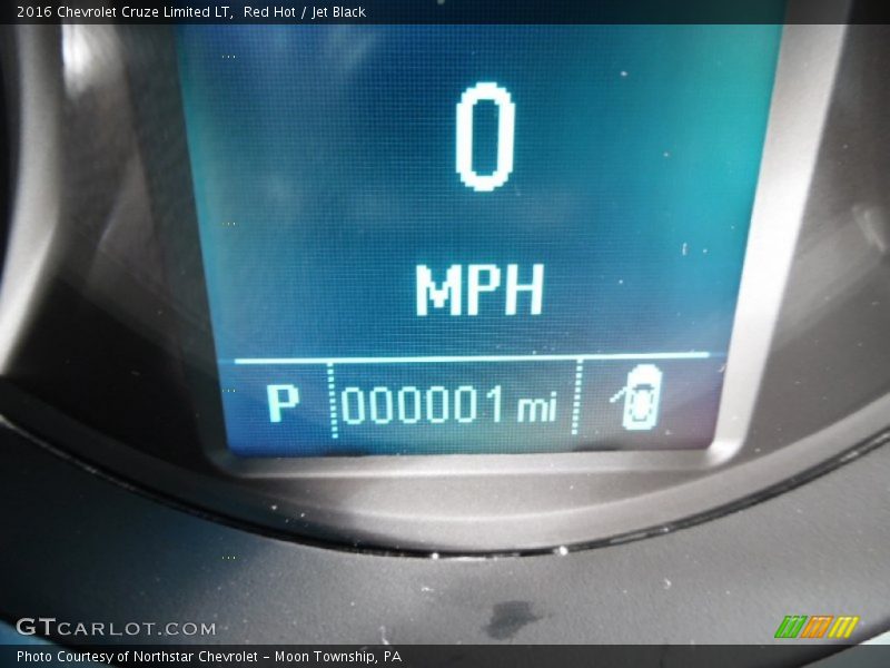 Red Hot / Jet Black 2016 Chevrolet Cruze Limited LT
