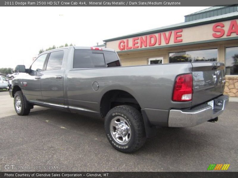 Mineral Gray Metallic / Dark Slate/Medium Graystone 2011 Dodge Ram 2500 HD SLT Crew Cab 4x4