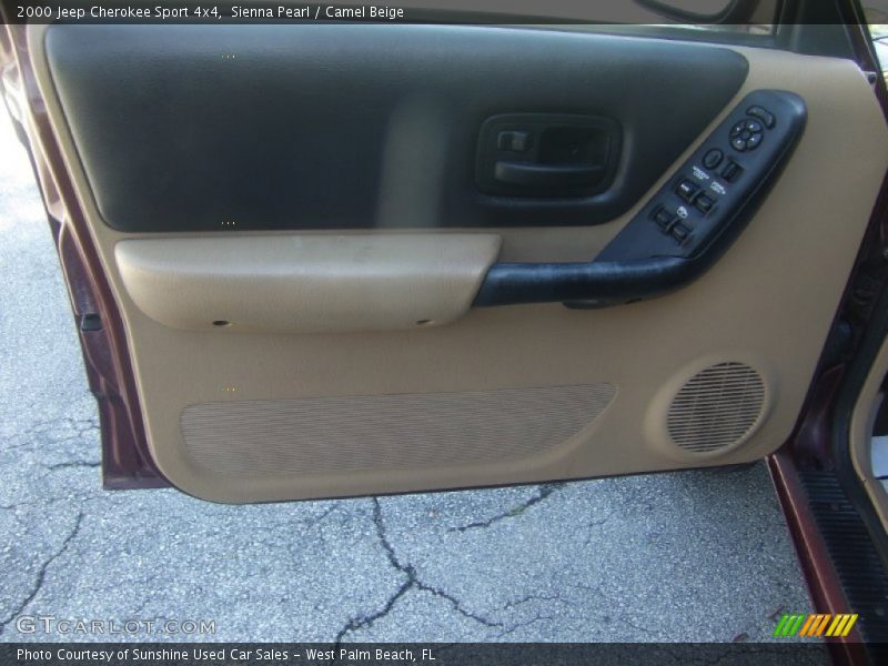 Sienna Pearl / Camel Beige 2000 Jeep Cherokee Sport 4x4