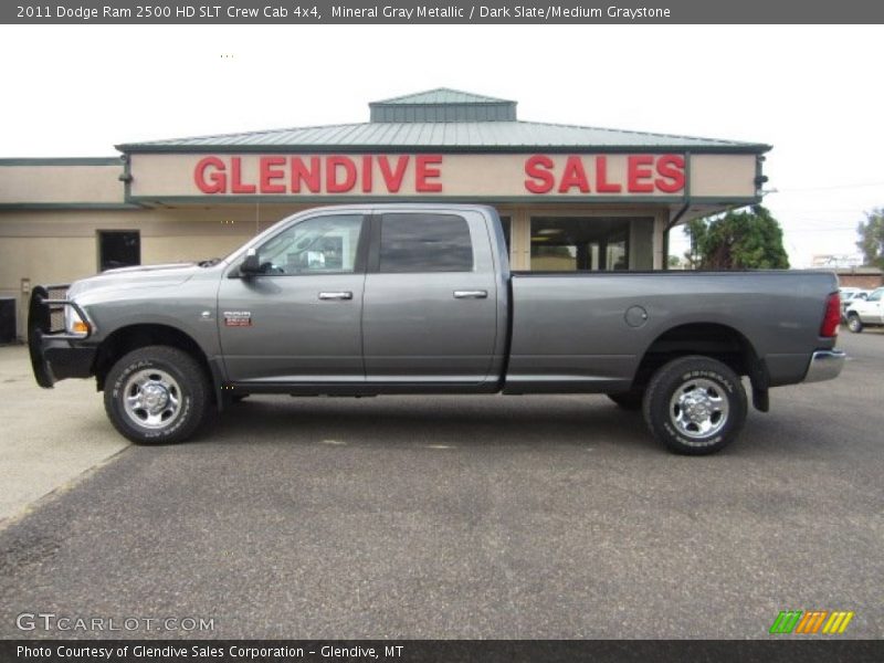 Mineral Gray Metallic / Dark Slate/Medium Graystone 2011 Dodge Ram 2500 HD SLT Crew Cab 4x4