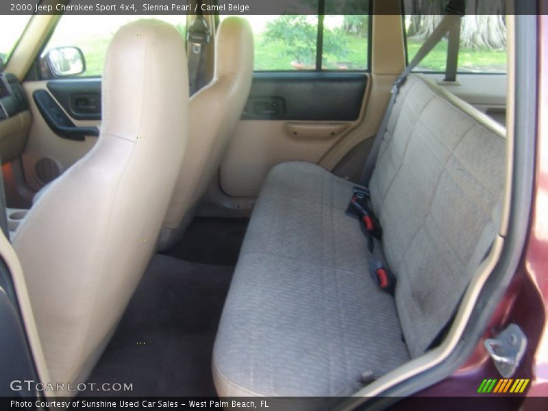 Sienna Pearl / Camel Beige 2000 Jeep Cherokee Sport 4x4