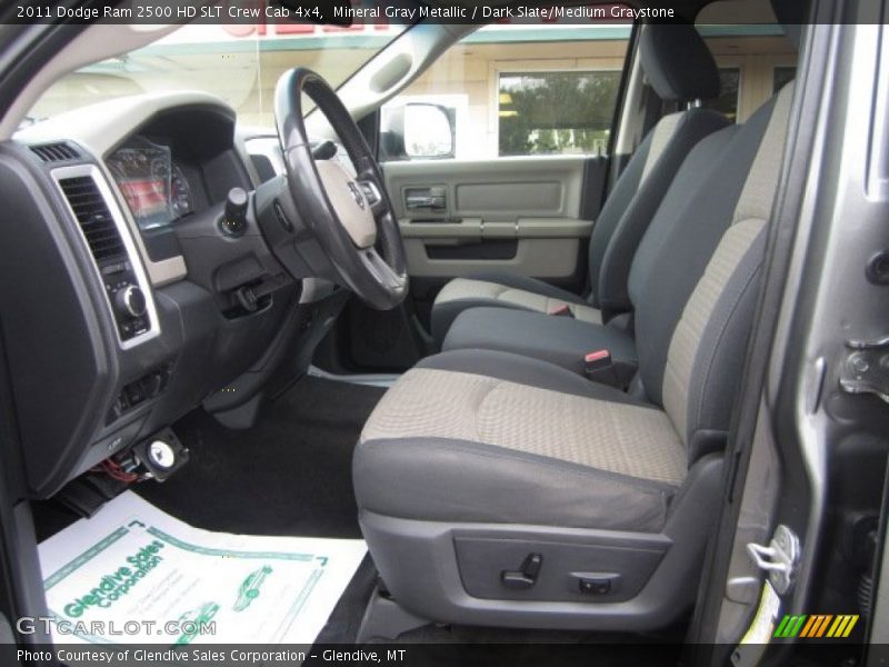 Mineral Gray Metallic / Dark Slate/Medium Graystone 2011 Dodge Ram 2500 HD SLT Crew Cab 4x4