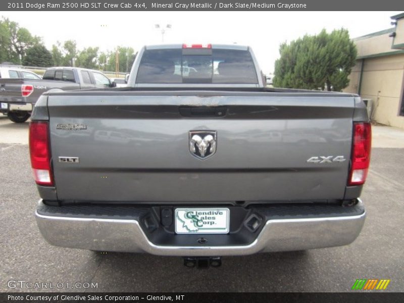 Mineral Gray Metallic / Dark Slate/Medium Graystone 2011 Dodge Ram 2500 HD SLT Crew Cab 4x4
