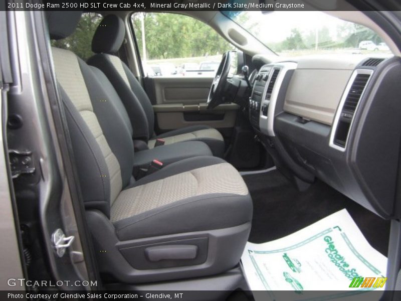 Mineral Gray Metallic / Dark Slate/Medium Graystone 2011 Dodge Ram 2500 HD SLT Crew Cab 4x4