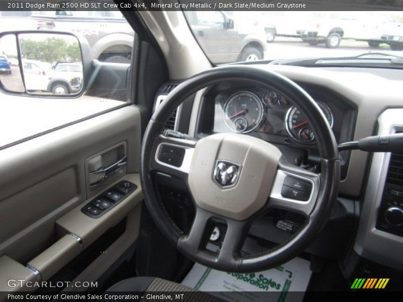 Mineral Gray Metallic / Dark Slate/Medium Graystone 2011 Dodge Ram 2500 HD SLT Crew Cab 4x4