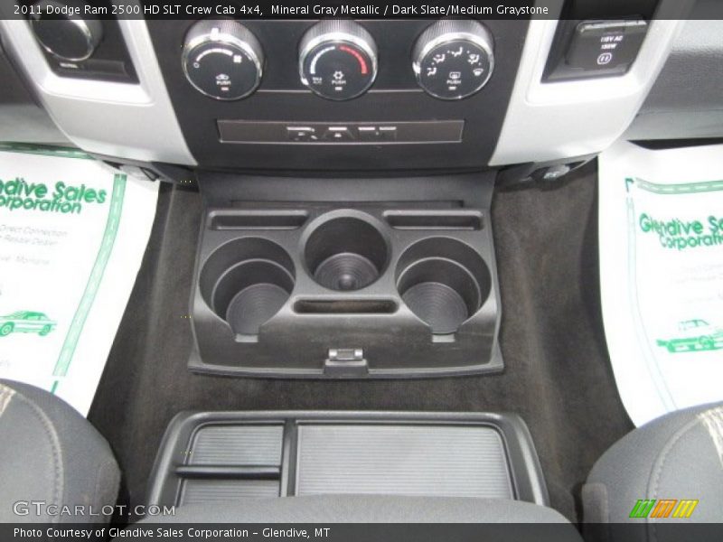 Mineral Gray Metallic / Dark Slate/Medium Graystone 2011 Dodge Ram 2500 HD SLT Crew Cab 4x4