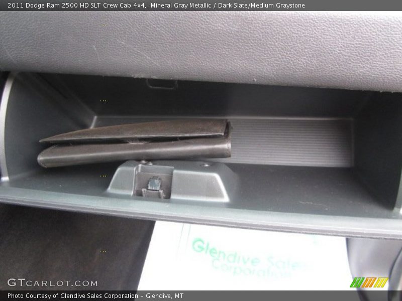 Mineral Gray Metallic / Dark Slate/Medium Graystone 2011 Dodge Ram 2500 HD SLT Crew Cab 4x4