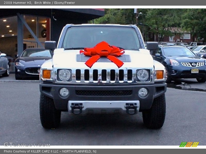 Birch White / Ebony/Pewter 2009 Hummer H3