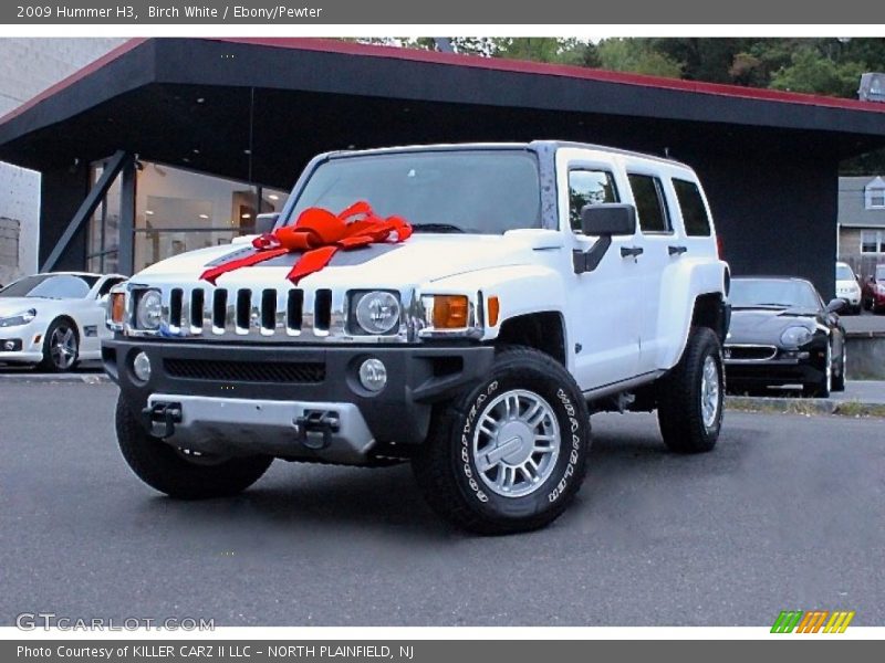 Birch White / Ebony/Pewter 2009 Hummer H3