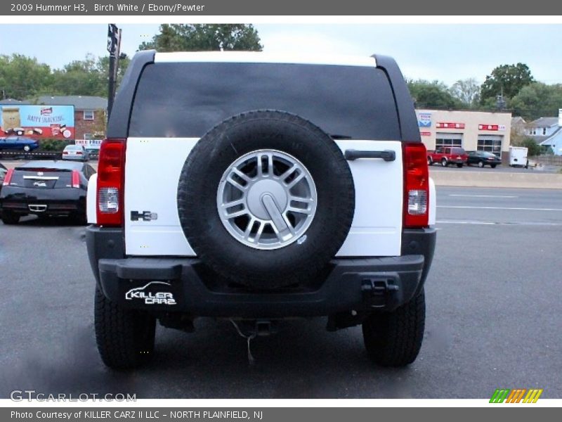 Birch White / Ebony/Pewter 2009 Hummer H3