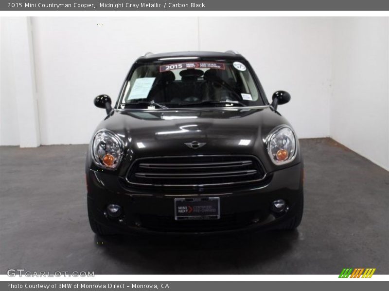 Midnight Gray Metallic / Carbon Black 2015 Mini Countryman Cooper