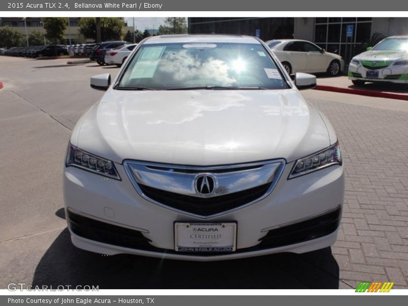 Bellanova White Pearl / Ebony 2015 Acura TLX 2.4